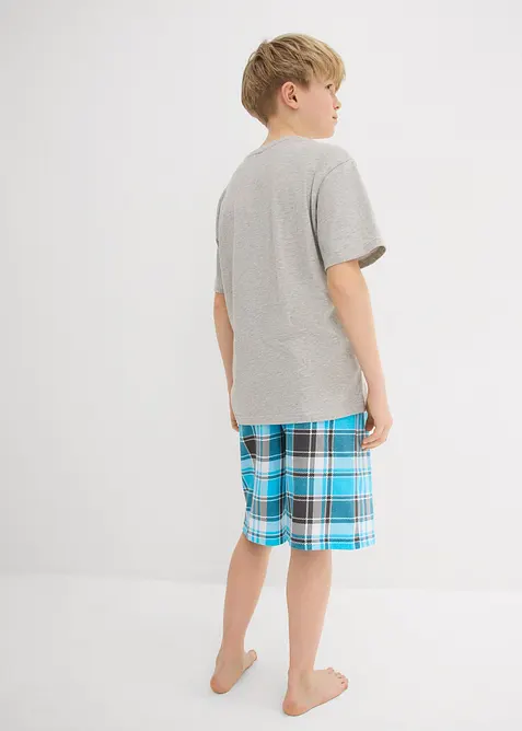 Lot de 2 pyjashorts en coton doux, bonprix