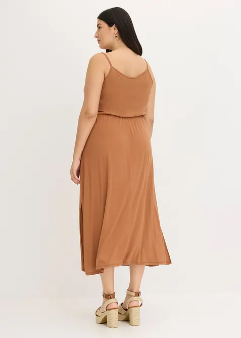 Robe en jersey avec dentelle, bonprix