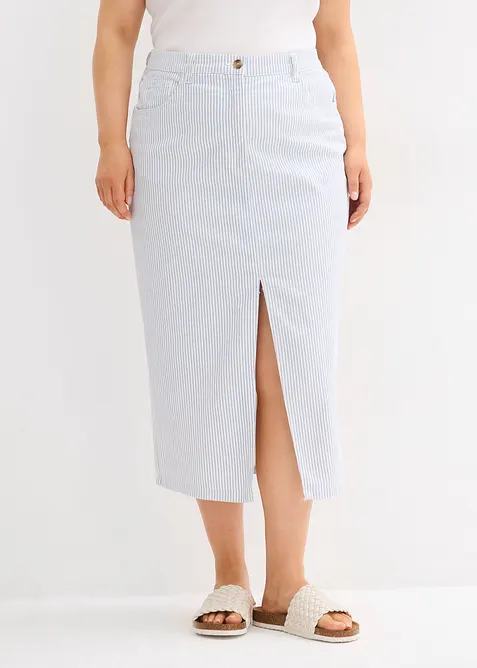 Jupe en jean, bonprix