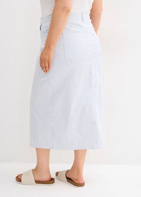 Jupe en jean, bonprix