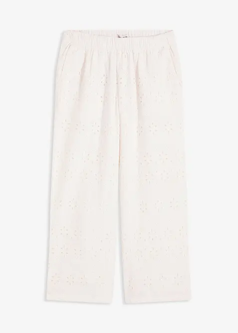 Jupe-culotte en broderie anglaise, bonprix