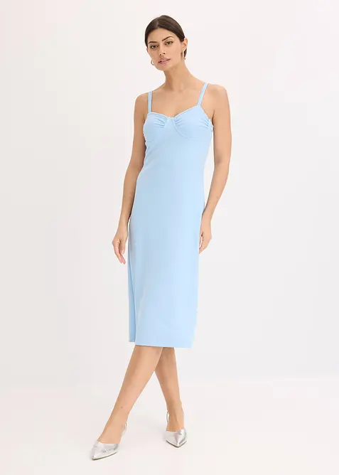 Robe midi ajustée, bonprix