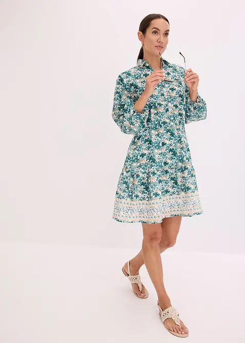 Robe effet lin, bonprix