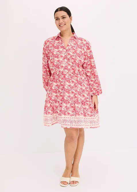 Robe effet lin, bonprix