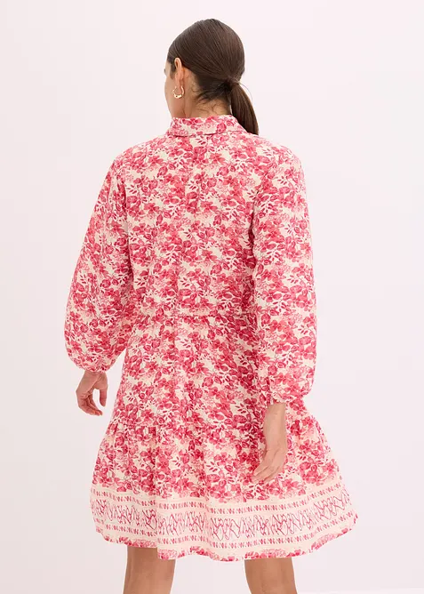 Robe effet lin, bonprix