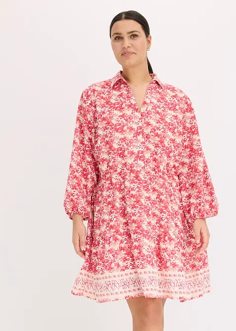 Robe effet lin, bonprix