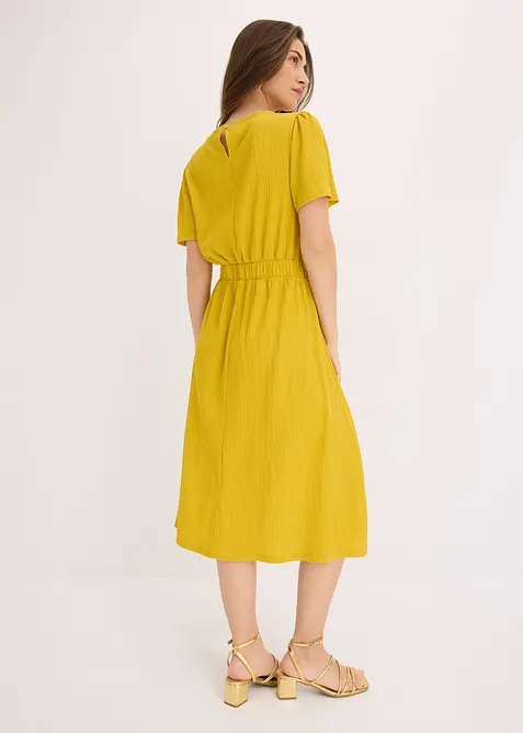 Robe légère en jersey crêpe, bonprix