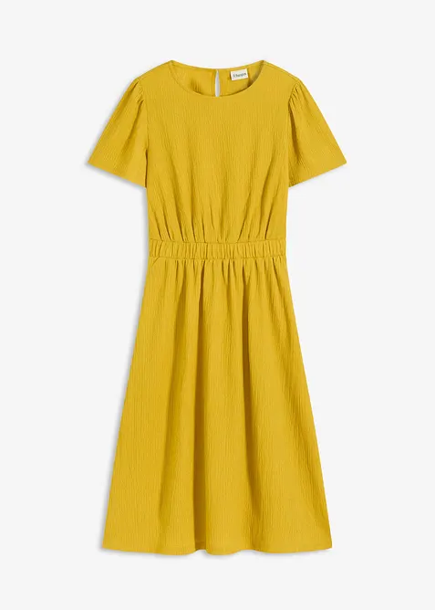 Robe légère en jersey crêpe, bonprix