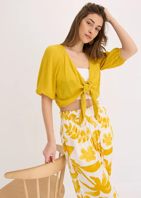 Blouse fluide en jersey viscose, bonprix