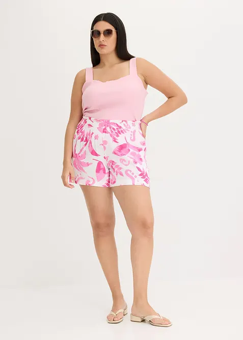 Short en viscose textur&eacute;e, bonprix
