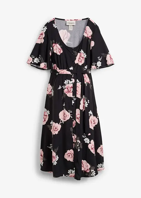 Robe de grossesse et d’allaitement en viscose tissée, bonprix