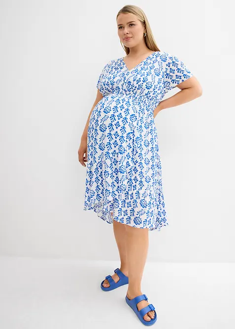 Robe de grossesse et d’allaitement en viscose fluide, bonprix