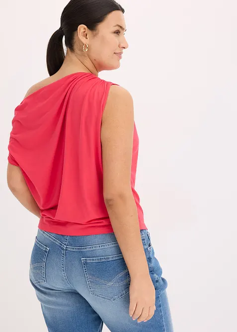 T-shirt à encolure asymétrique, bonprix