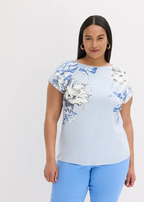 T-shirt à épaules descendues, bonprix