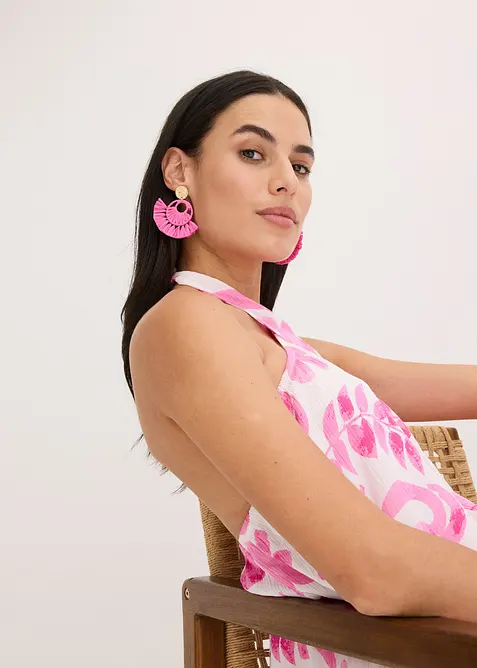 Boucles d’oreille aspect paille, bonprix