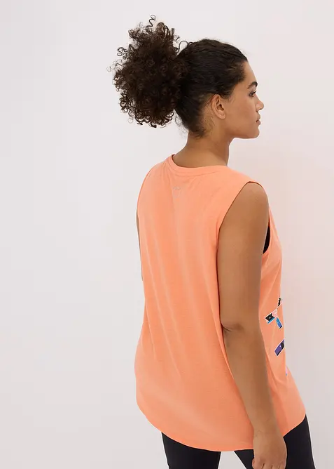 Lot de 2 T-shirts techniques à séchage rapide, bonprix