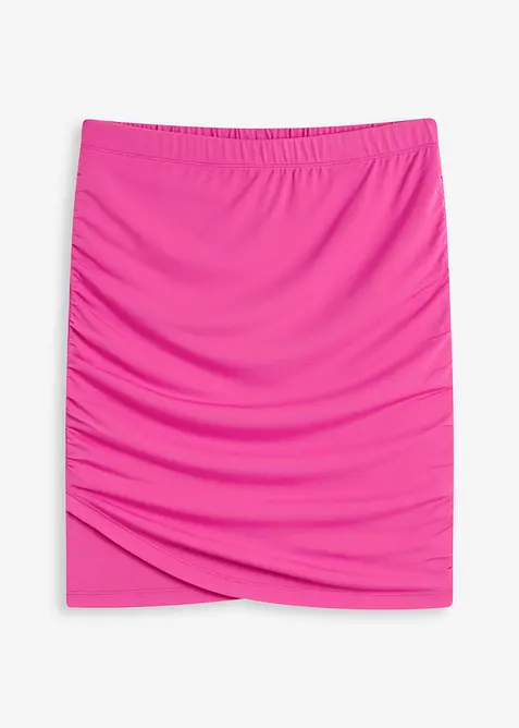 Mini-jupe à fronces, bonprix