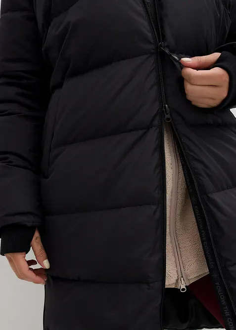 Doudoune longue et isolante avec duvet recyclé, bonprix