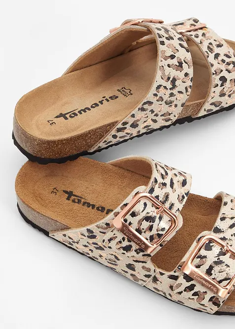 Mules Tamaris en cuir, Tamaris