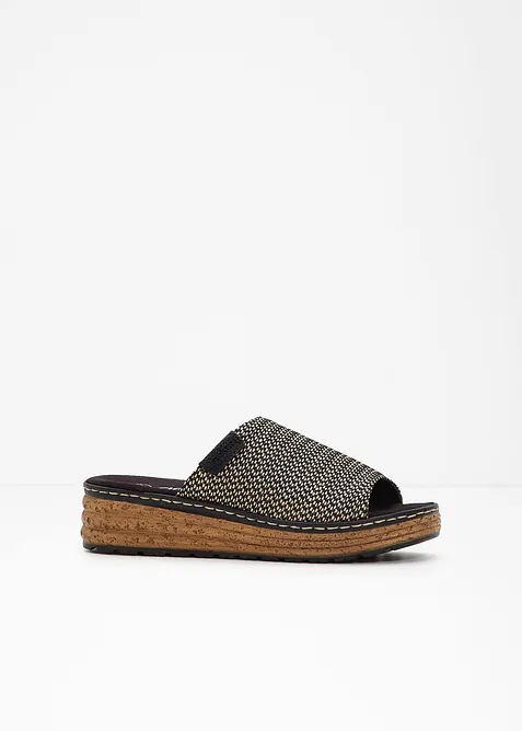 Mules compensées Rieker, Rieker