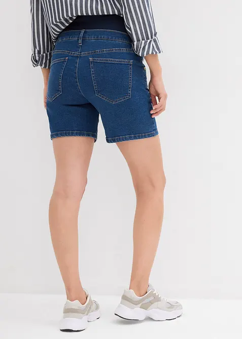 Short de grossesse en coton denim extensible, bonprix