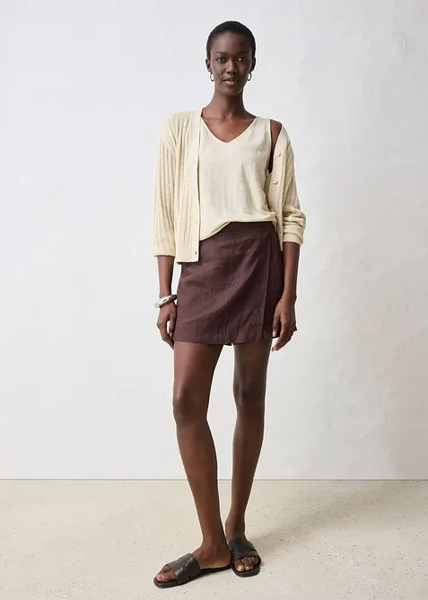 Débardeur en lin, bonprix