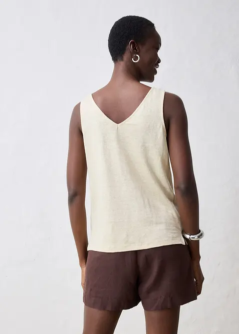 Débardeur en lin, bonprix