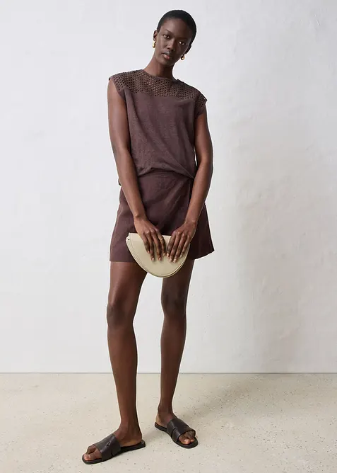 Top 100% lin, bonprix