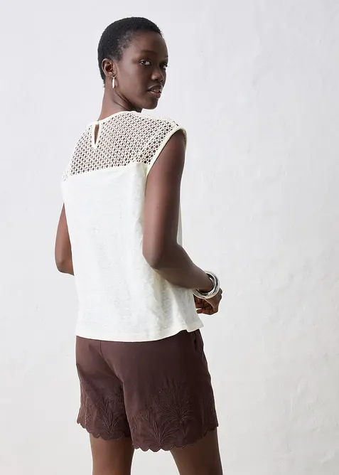 Top 100% lin, bonprix