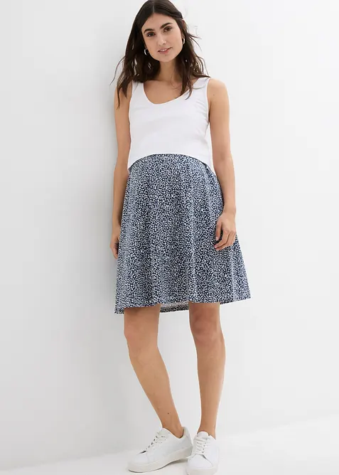 Robe 2en 1 de grossesse et d'allaitement en jersey coton, bonprix