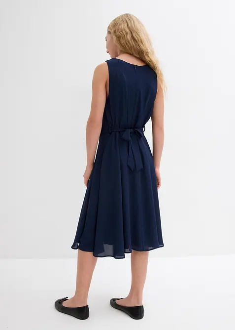 Robe avec fleur appliquée, bonprix