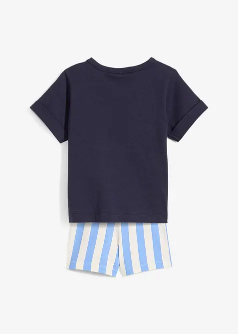 T-shirt et short bébé 100% coton (ens. 2 pces), bonprix