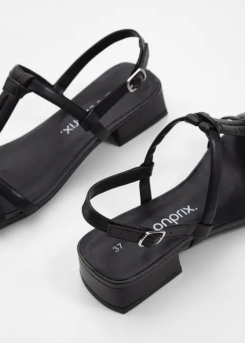 Sandales à talons, bonprix