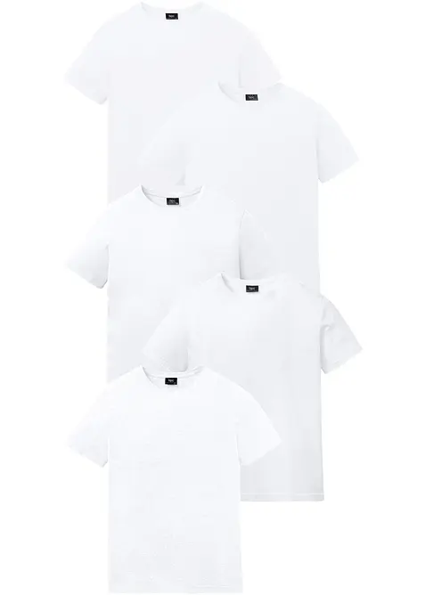 Lot de 5 T-shirts, bonprix