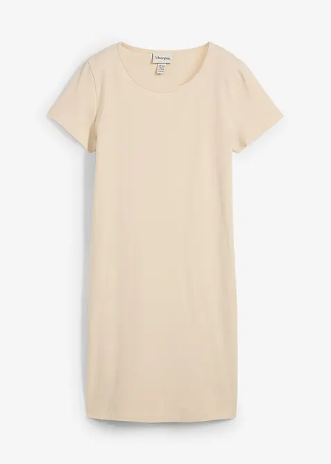 Robe en jersey coton extensible, bonprix