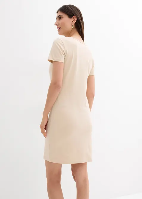 Robe en jersey coton extensible, bonprix