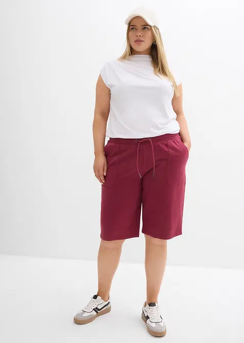 Bermuda en molleton 100% coton, bonprix