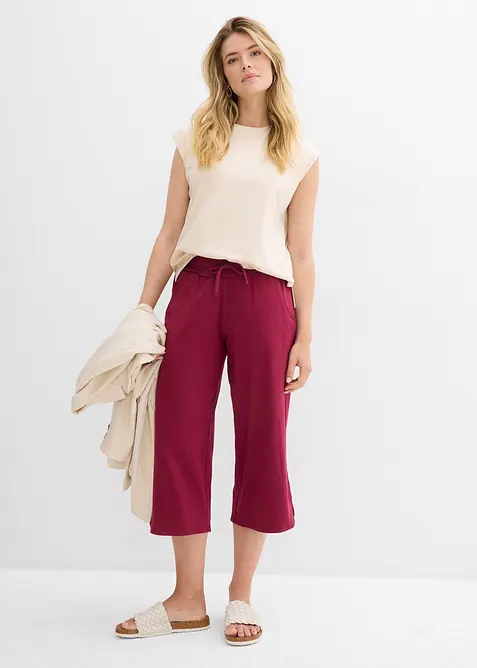 Pantalon en jersey coton extensible, bonprix