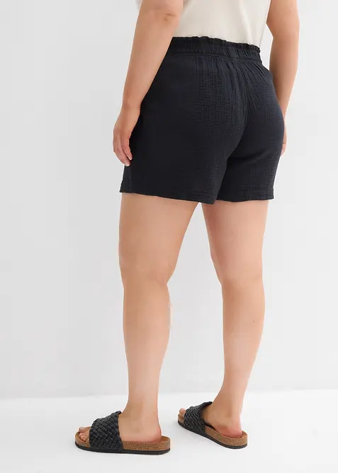 Short en gaze 100% coton, bonprix