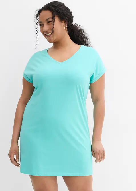 Lot de 2 robes en jersey 100% coton, bonprix