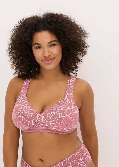 Soutien-gorge minimiseur sans armatures à bretelles rembourrées, bonprix