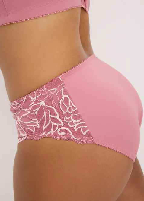 Slip Maxi avec dentelle, bonprix