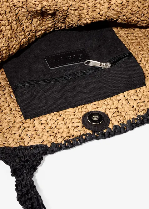 Cabas en paille, bonprix