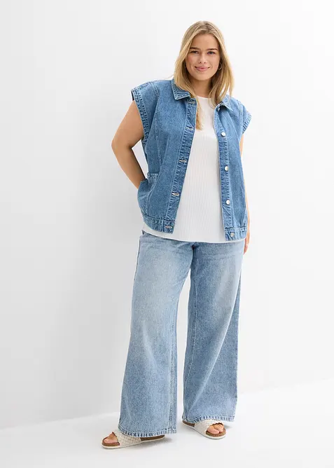 Top en polyester recyclé, bonprix