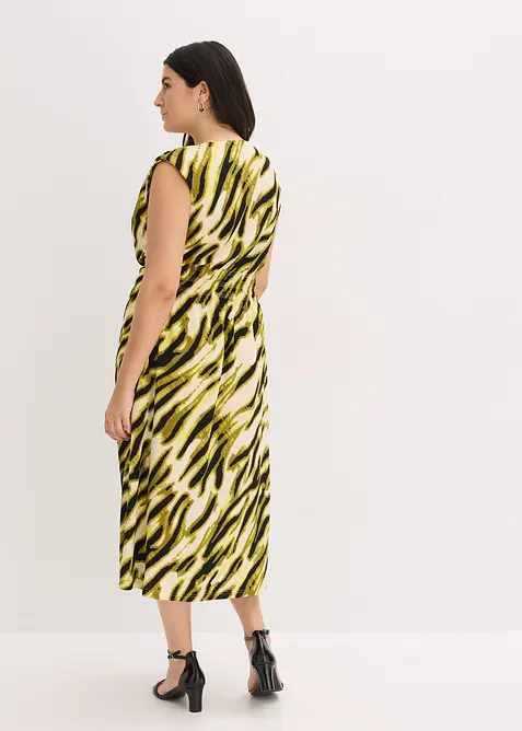 Robe en jersey à taille smockée, bonprix