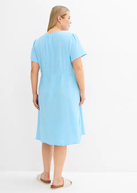 Robe-tunique en gaze de coton, bonprix