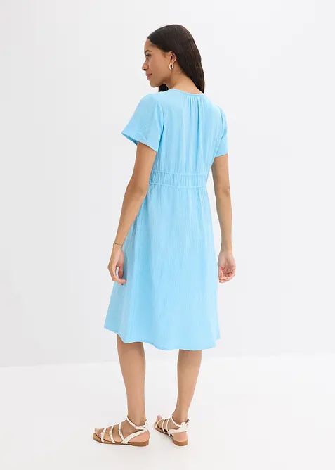 Robe-tunique en gaze de coton, bonprix