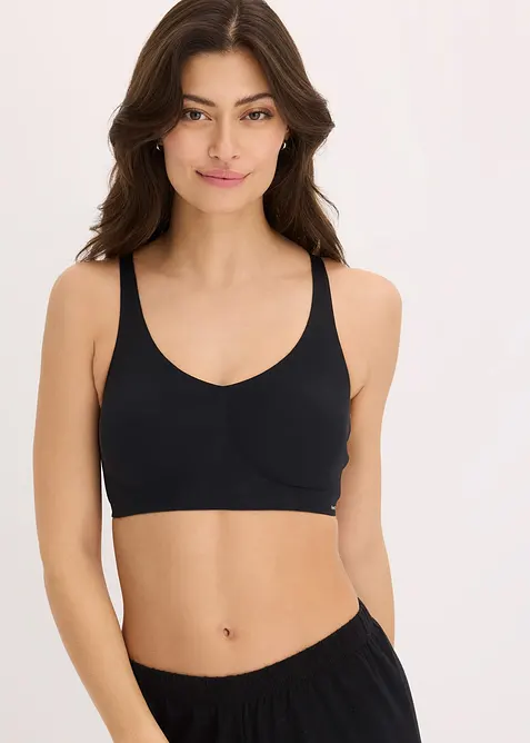 Soutien-gorge Feel Comfort moul&eacute; et rembourr&eacute;, sans armatures, d&eacute;coupes laser, Jelly Gel, bonprix