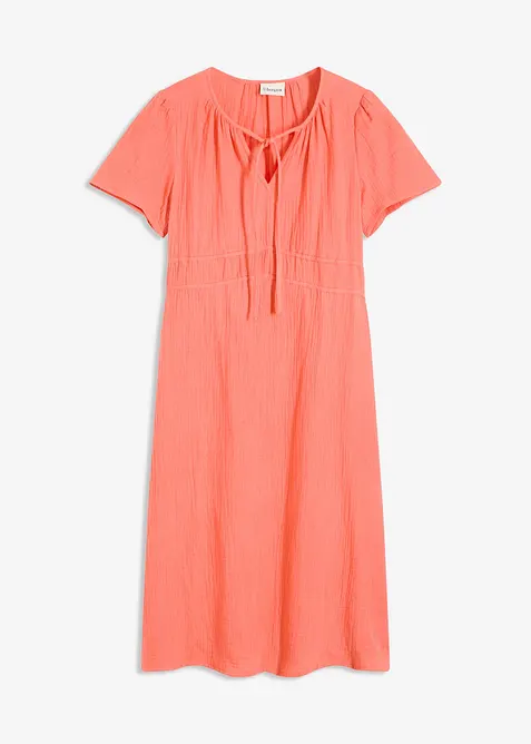 Robe-tunique en gaze de coton, bonprix