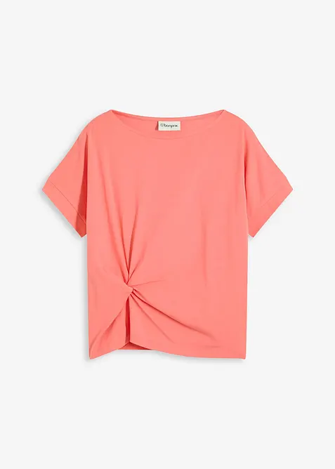 T-shirt avec détail noué, bonprix